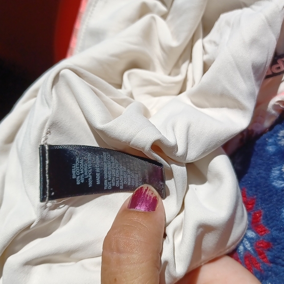 Express Pink/Orange/Cream Stretch Sequin Mini Skirt, lined, M - Picture 5 of 7